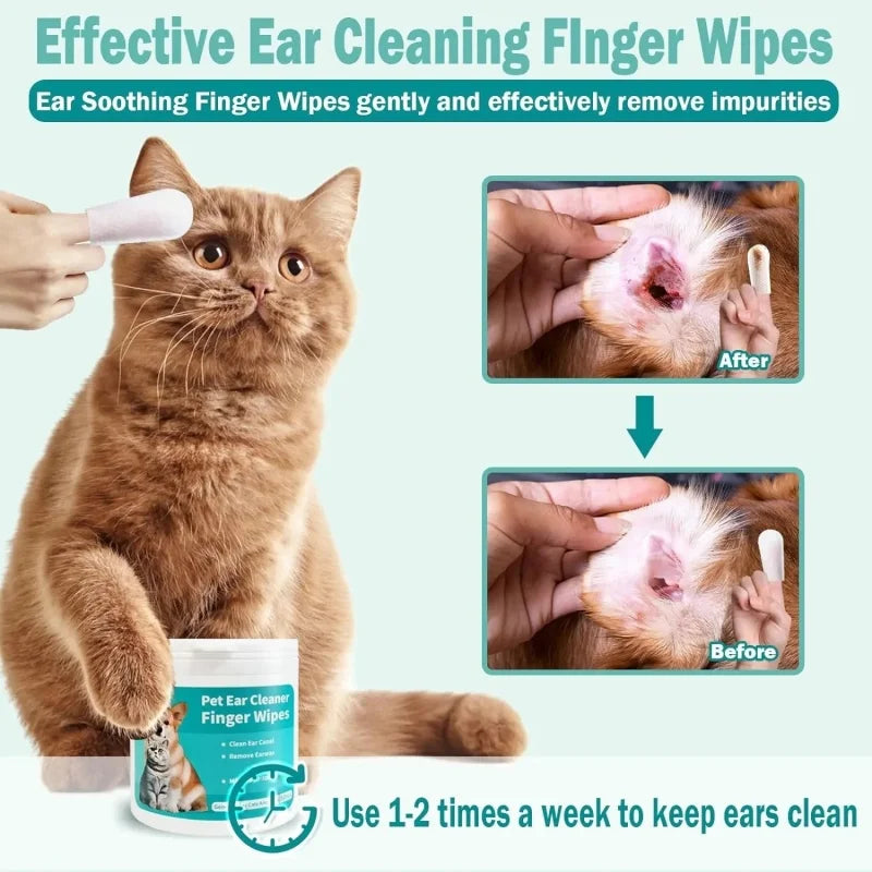 Pet Ear Cleaning Wipes