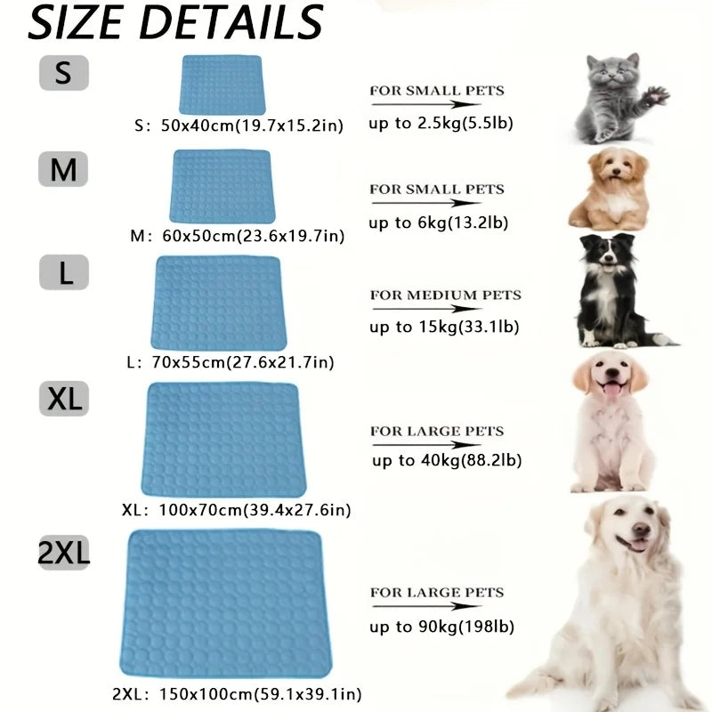 Extra Large Dogs and Cats Cooling Mat