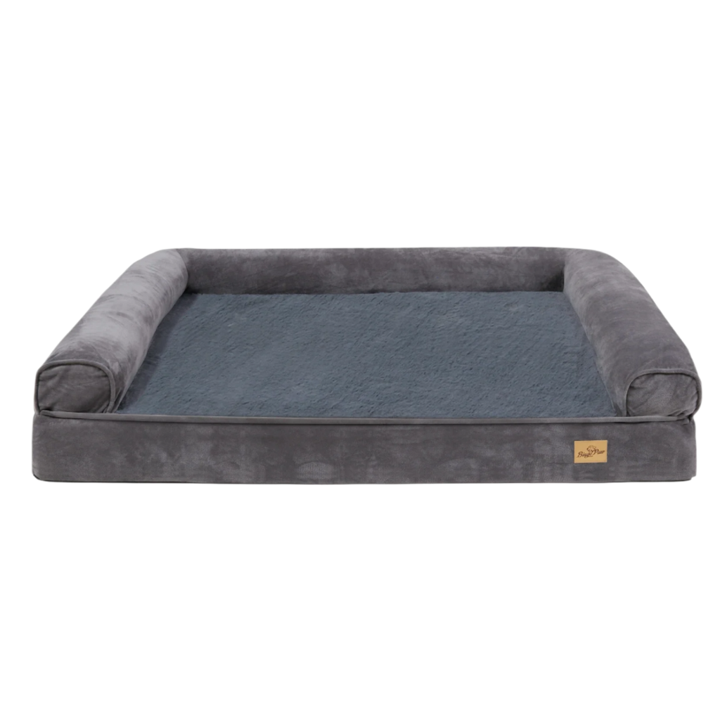 XXL Large Orthopedic Dog Bed with Bolster