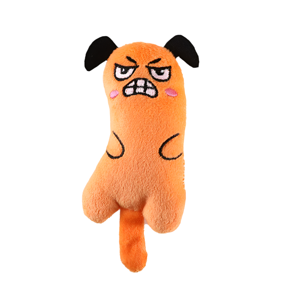 Carrot-Shaped Dog Chew Rope Toy