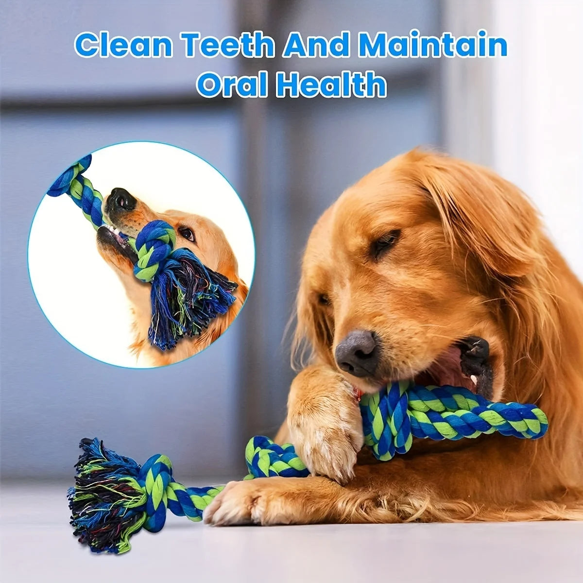 Durable Knot Dog Toy
