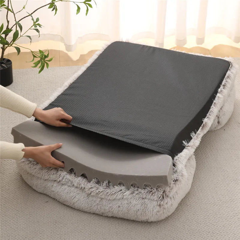 Plush Dog Bed