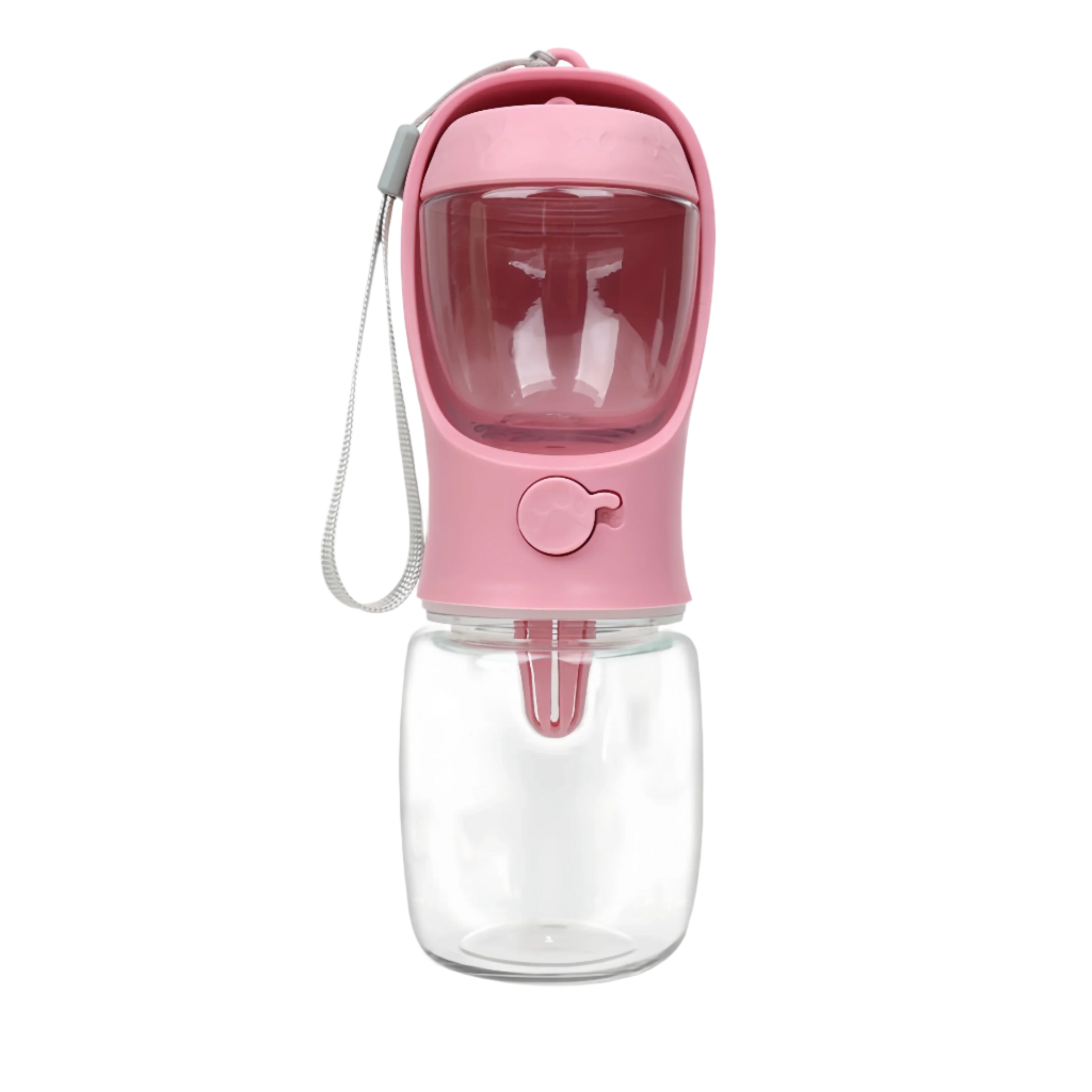 Portable Pet Water Bottle with Food Storage