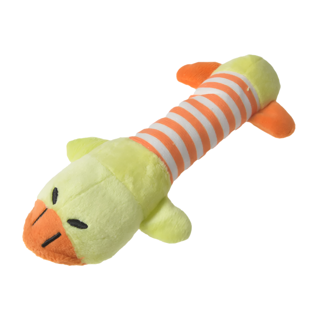 Interactive Plush Dinosaur Chew Toy