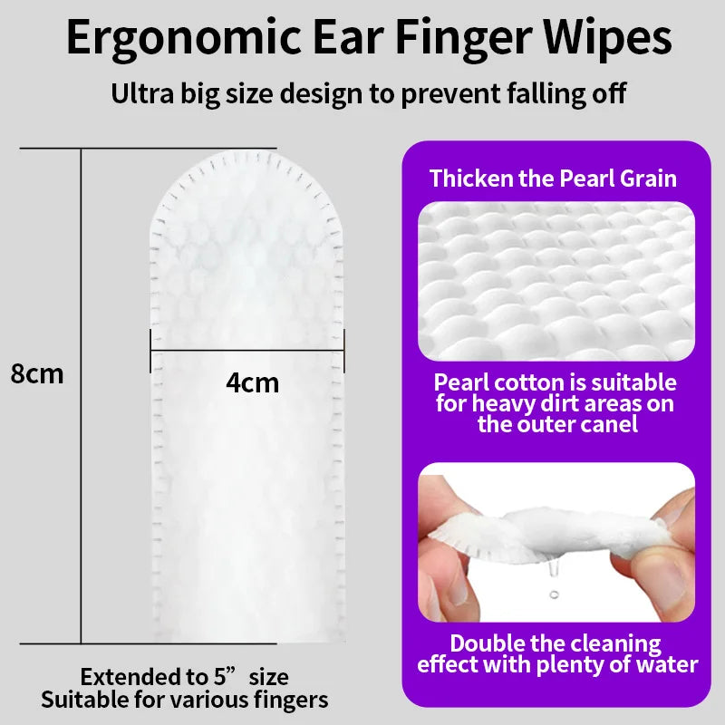 Pet Teeth Cleaning Finger Wipes
