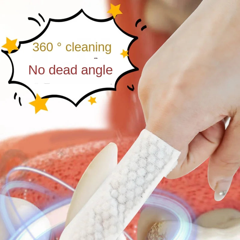 Pet Teeth Cleaning Finger Wipes