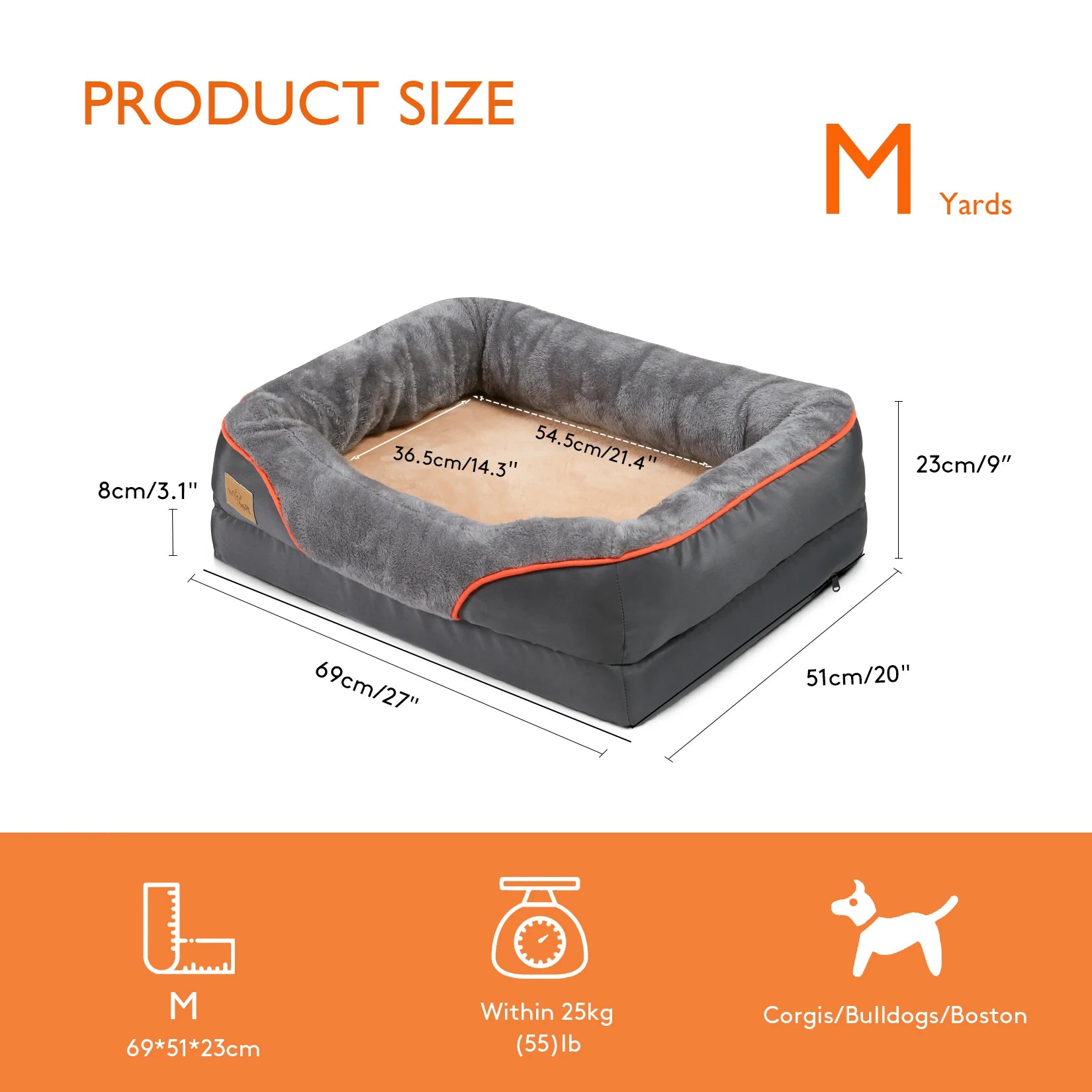 Jumbo Orthopedic Dog Bed