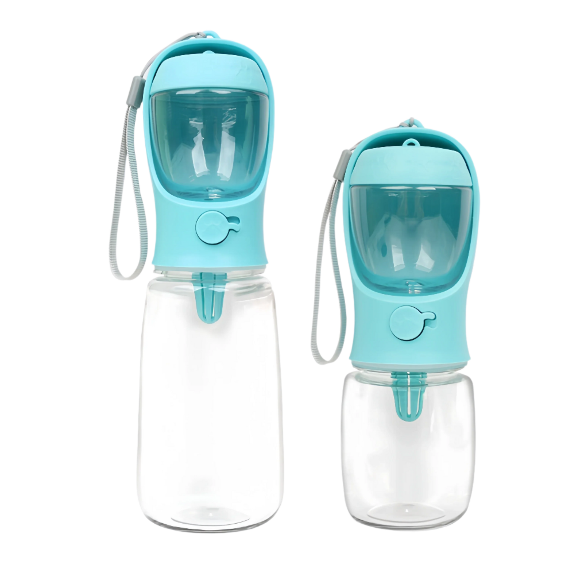 Portable Pet Water Bottle with Food Storage