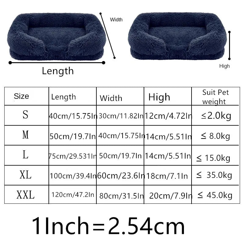 Plush Dog Bed