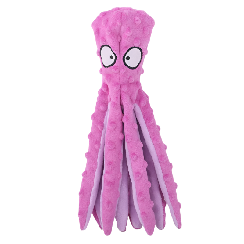 Interactive Plush Dinosaur Chew Toy