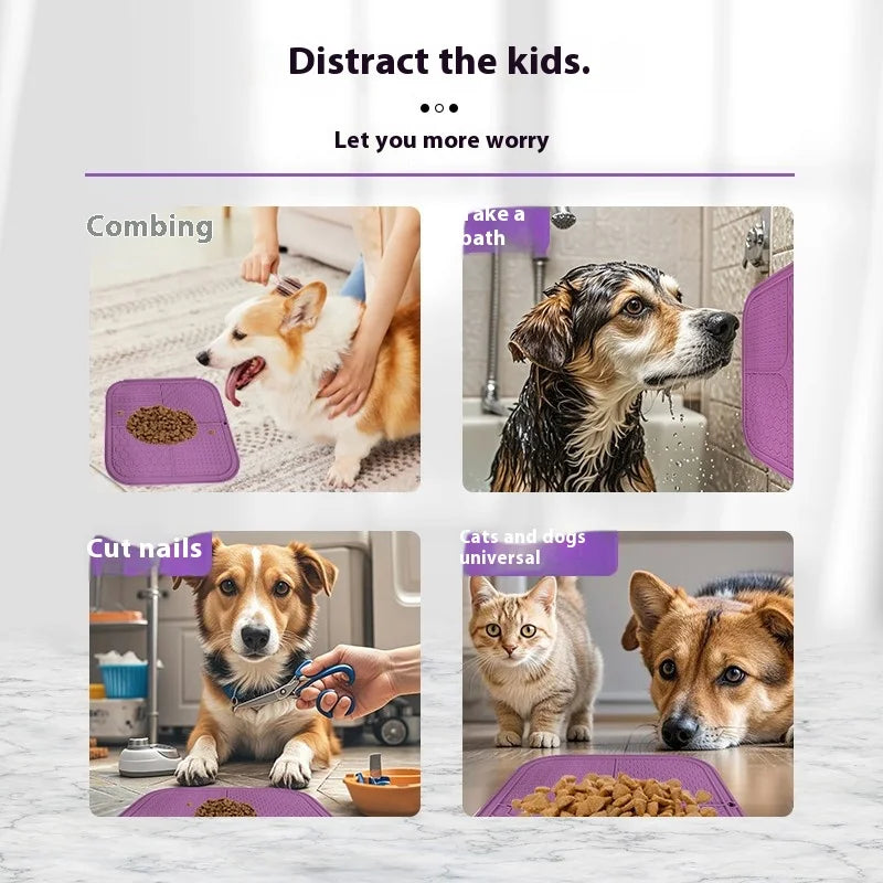 Pet Licking Pad for Dogs & Cats