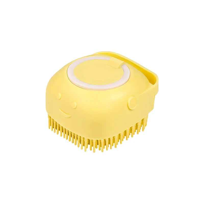 Pet Bath Brush & Massage Tool for Dogs and Cats