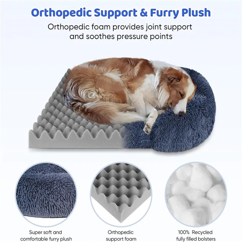 Plush Dog Bed