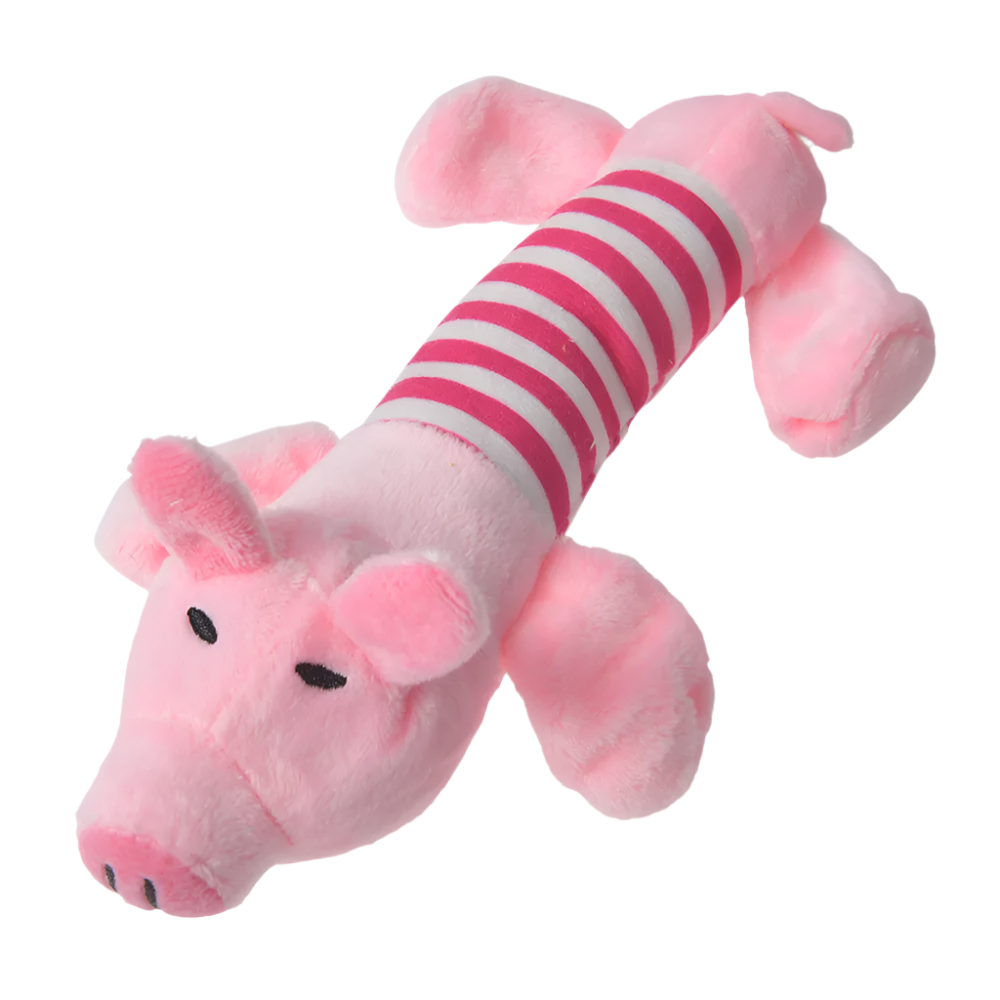 Interactive Plush Dinosaur Chew Toy